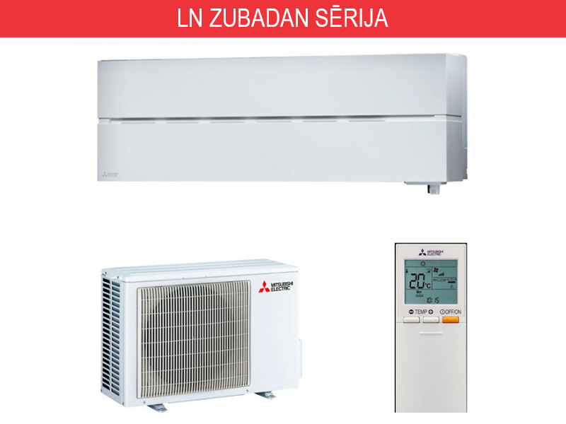 Standart + Gaisa kondicionieris/siltumsūknis MSZ-LN35VGK/MUZ-FT35VGHZ